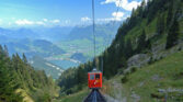 zahnradbahn sicht auf see