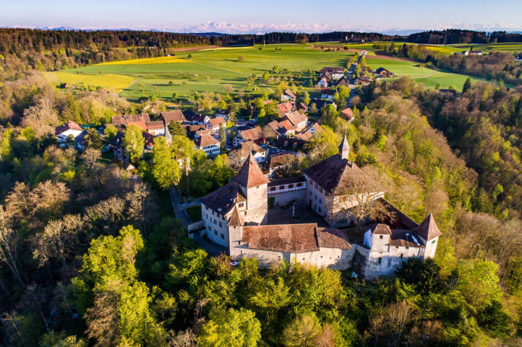 kyburg von oben