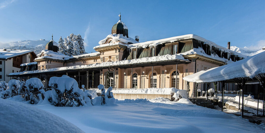 waldhaus flims pavillon winter