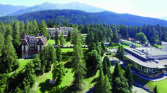 waldhaus flims resort panoramabild sommer