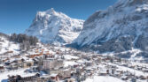 Belvedere Swiss Quality Hotel Grindelwald Drohne Winter 5