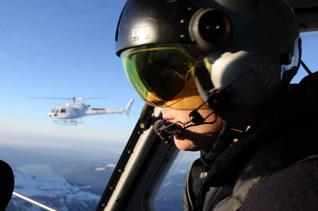 Heli GmbH Im Cockpit