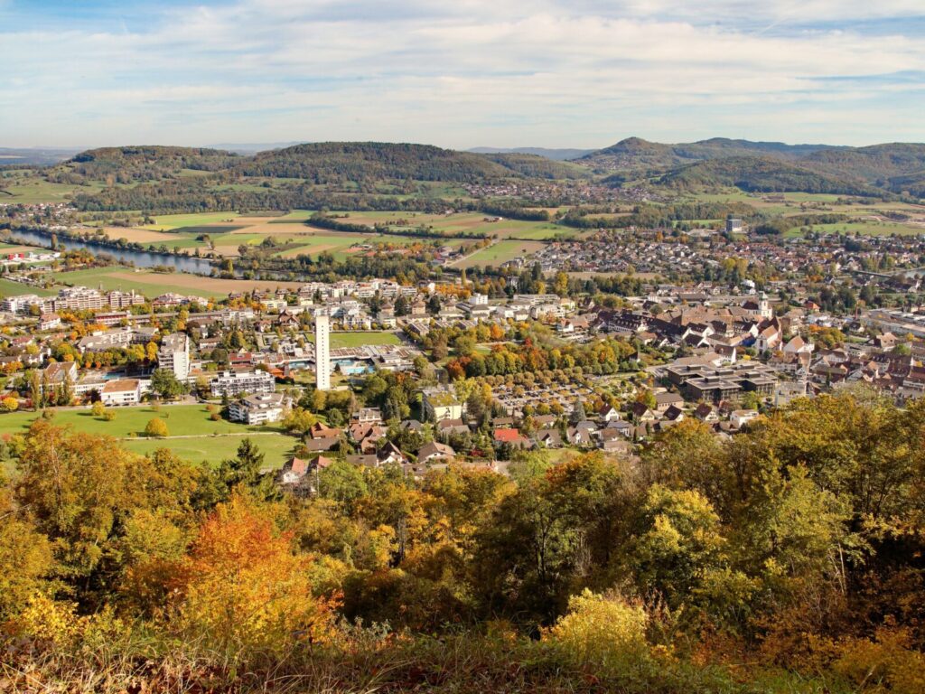 Computerformat 4 3 Bad Zurzach Ausblick vom Rheintalblick