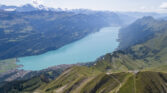 Gipfel Restaurant Rothorn Sommer aussen Weitblick 16