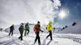 Klewenalp Stockhuette Schneeschuhtour ohne Schweiss kein Preis