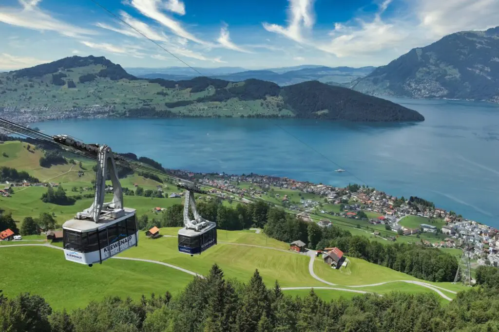 luftseilbahn beckenried klewenalp sommer neu