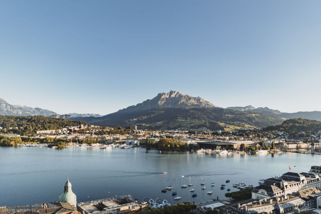 3 Hotel Montana Luzern Stadtsicht