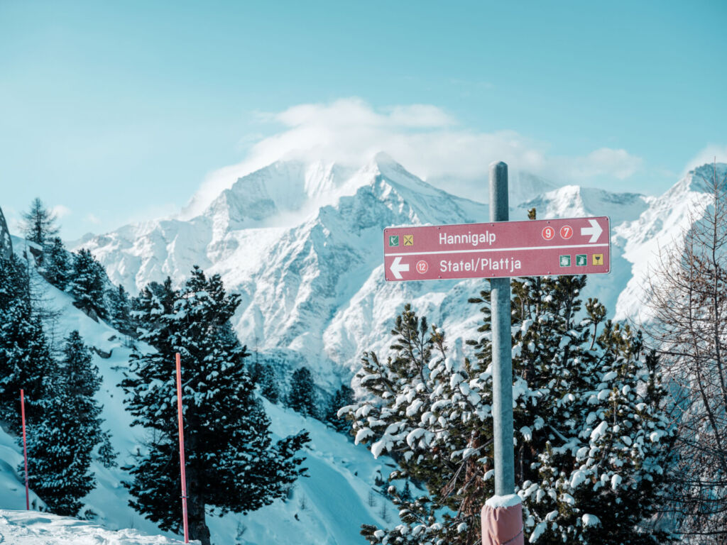 Skigebiet Graechen 4