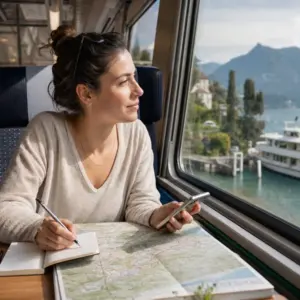 Tagesausflüge mit Bahn und Schiff bewusst planen