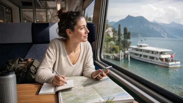 Tagesausflüge mit Bahn und Schiff bewusst planen